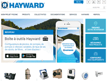 Tablet Screenshot of hayward.fr